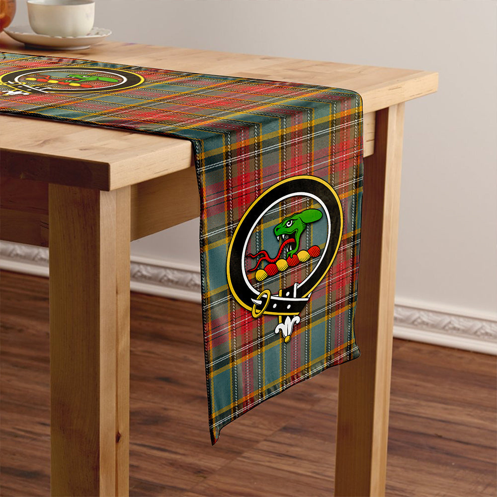 MacBeth Weathered Clan Badge Tartan Table Runner