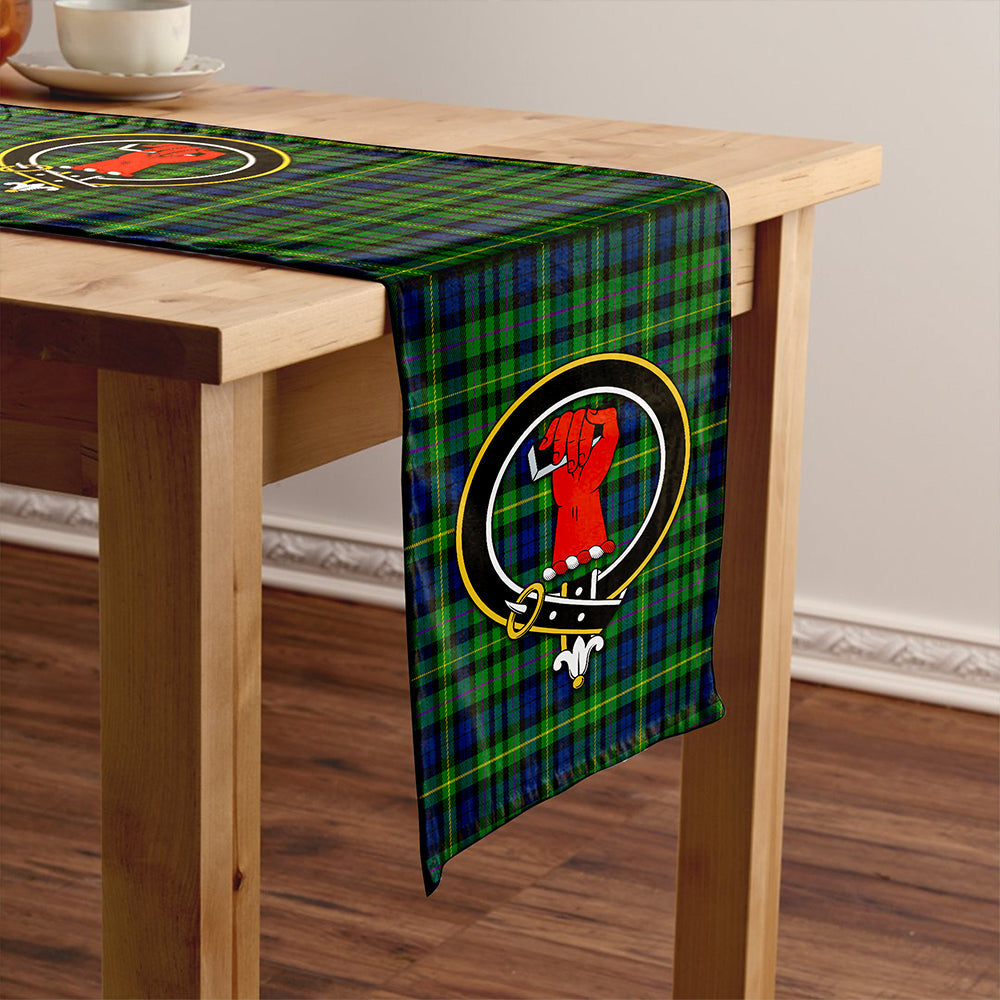 MacBride Modern Clan Badge Tartan Table Runner