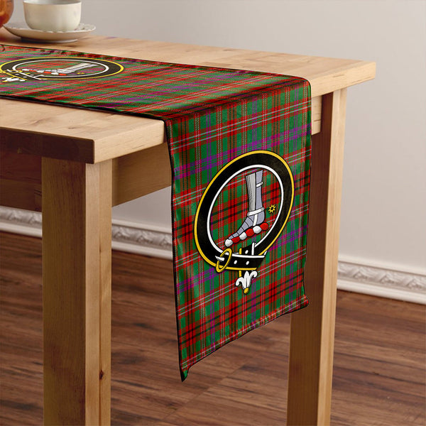 MacCall Modern Clan Badge Tartan Table Runner