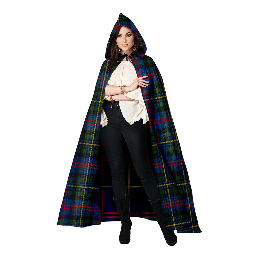 MacCallum of Berwick Modern Clan Badge Tartan Hooded Cloak