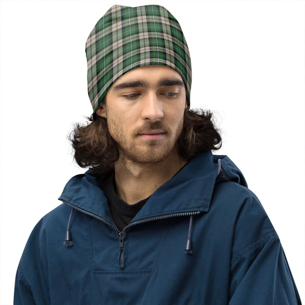 MacCandlish Green Arisaid Ancient Tartan Beanie