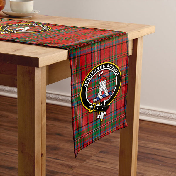 MacClure Ancient Clan Badge Tartan Table Runner