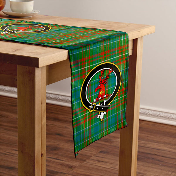 MacConnell Ancient Clan Badge Tartan Table Runner