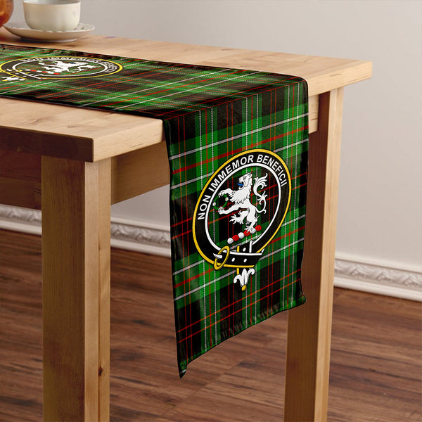 MacDiarmid Ancient Clan Badge Tartan Table Runner