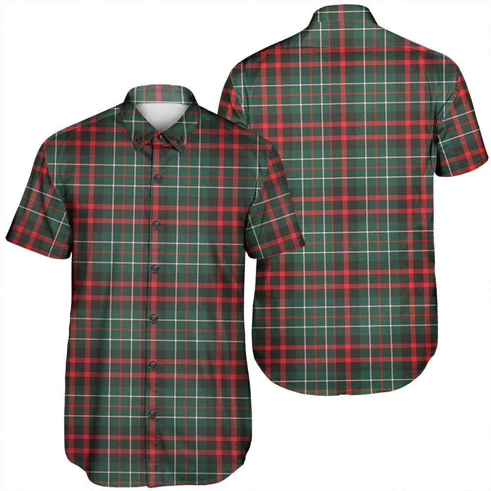 MacDiarmid Modern Tartan Classic Short Sleeve Shirt