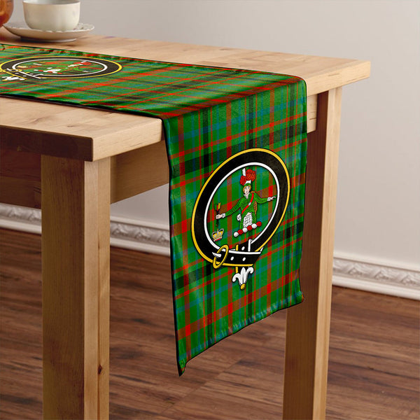 MacDonagh Ancient Clan Badge Tartan Table Runner