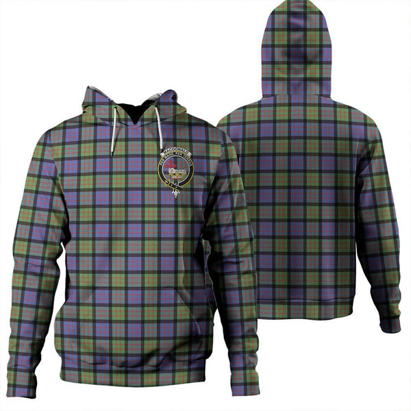 MacDonald Ancient Tartan Classic Crest Hoodie