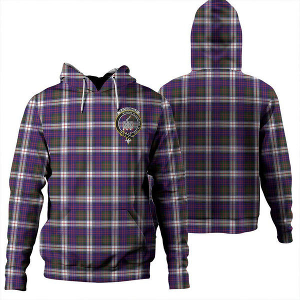 MacDonald Dress Modern Tartan Classic Crest Hoodie