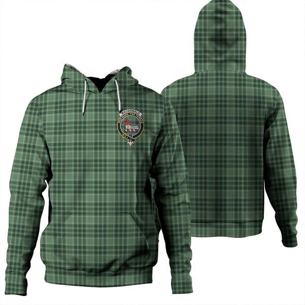 MacDonald Lord of the Isles Hunting Tartan Classic Crest Hoodie