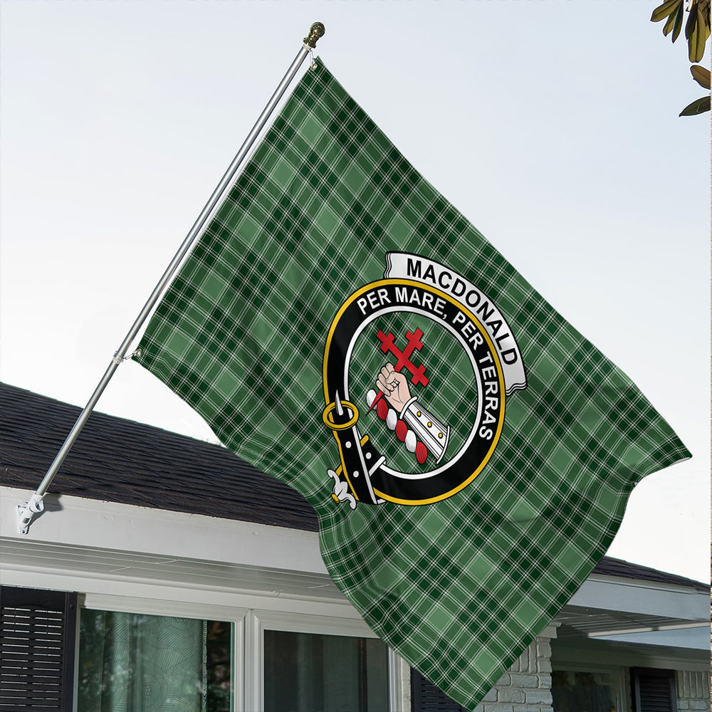 MacDonald Lord of the Isles Hunting Classic Crest House Flag