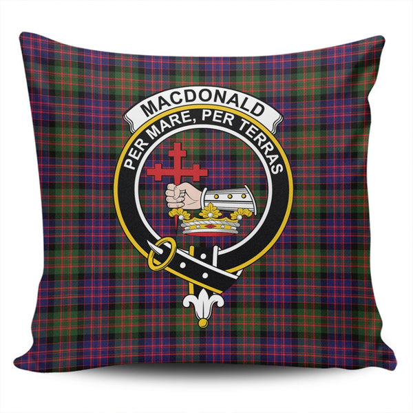 MacDonald Modern Tartan Classic Crest Pillow Cover