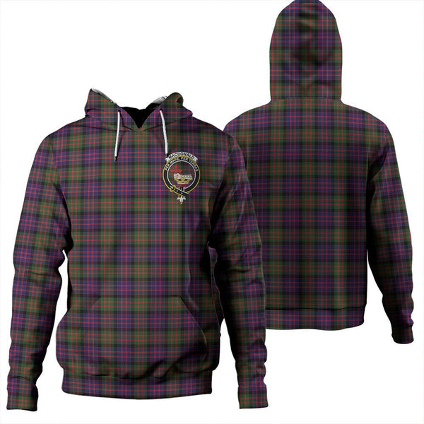 MacDonald Modern Tartan Classic Crest Hoodie