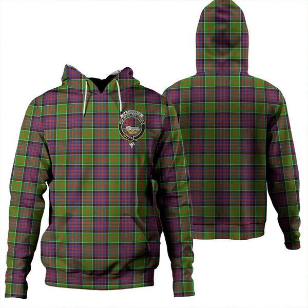 MacDonald of Clanranald Tartan Classic Crest Hoodie