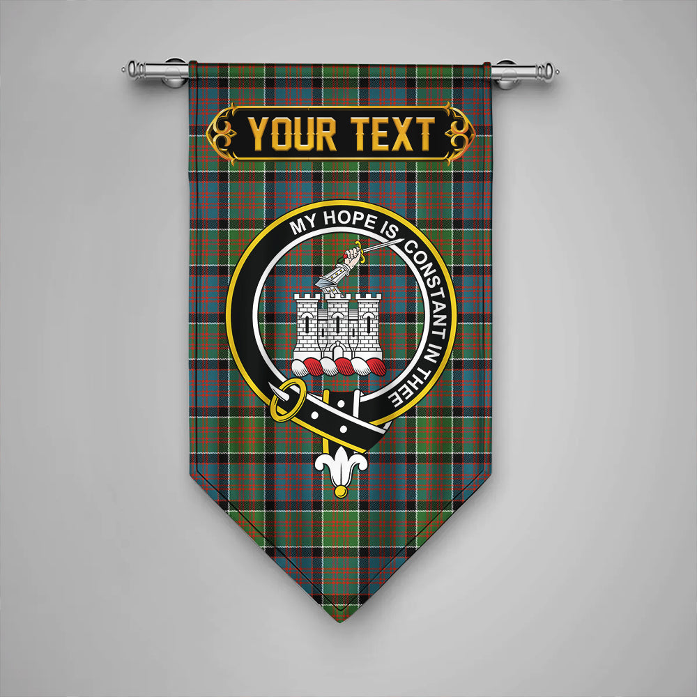 MacDonald of Clanranald (Donald of Clanranald) Ancient Clan Badge Tartan Gonfalon Personalize