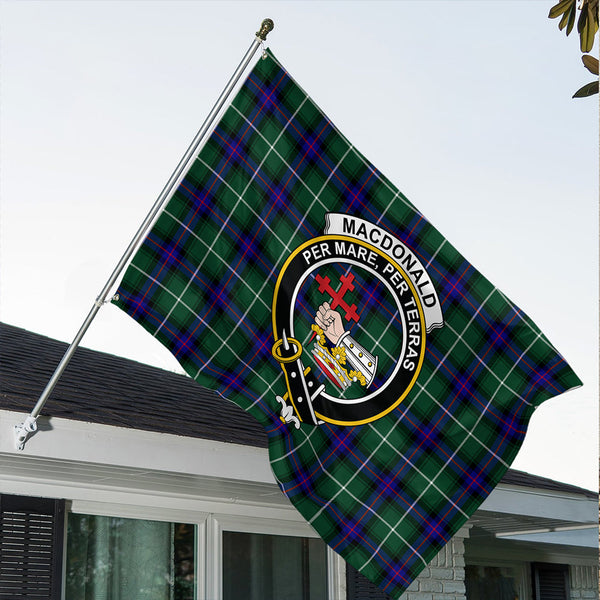 MacDonald of the Isles Hunting Modern Classic Crest House Flag