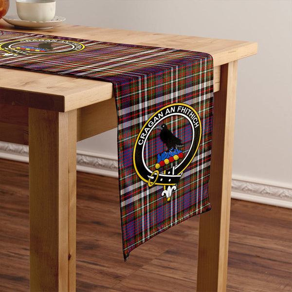 MacDonell of Glengarry Dress Ancient Clan Badge Tartan Table Runner