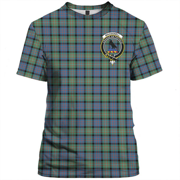 MacDonnell of Glengarry Ancient Tartan Classic Crest T-Shirt