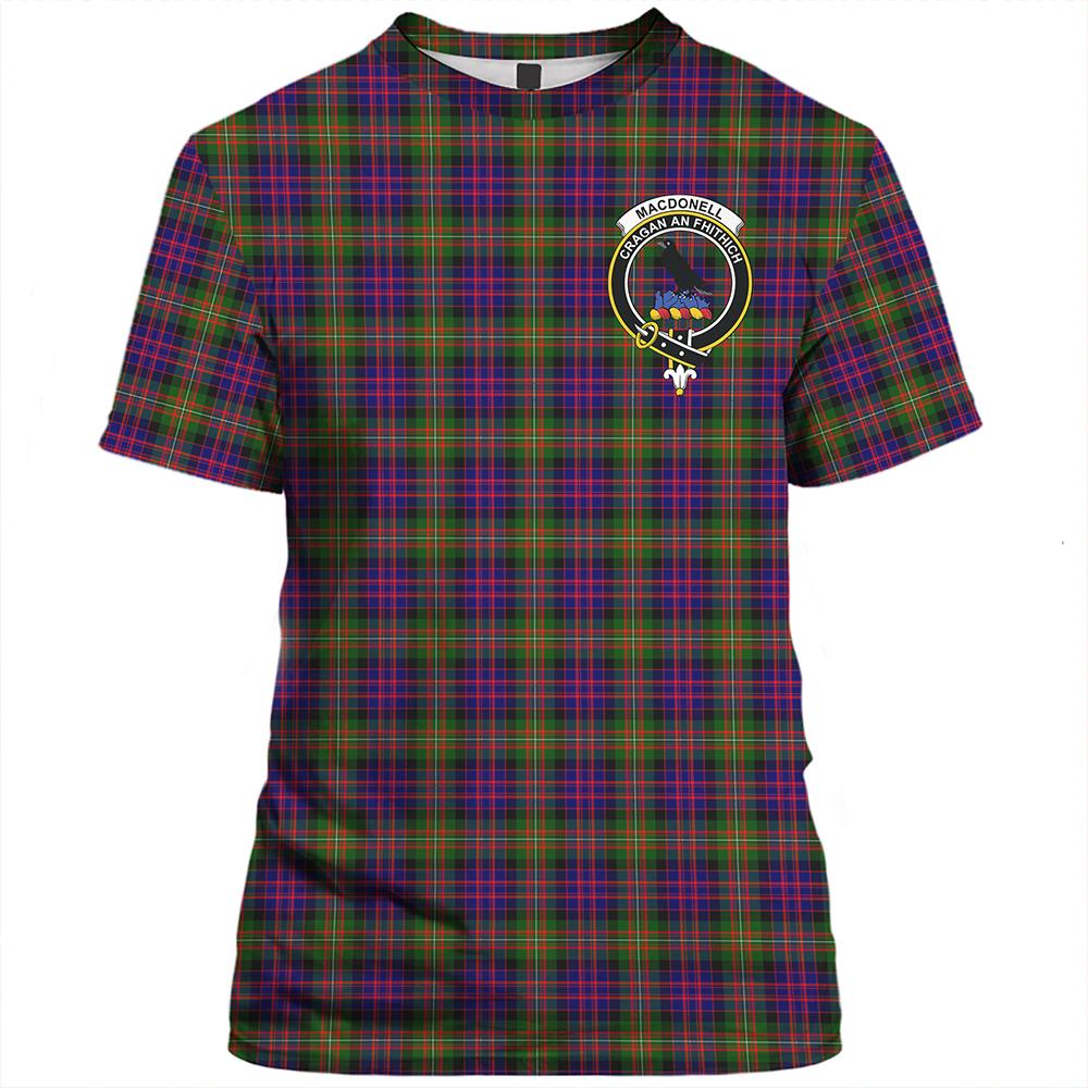 MacDonnell of Glengarry Modern Tartan Classic Crest T-Shirt