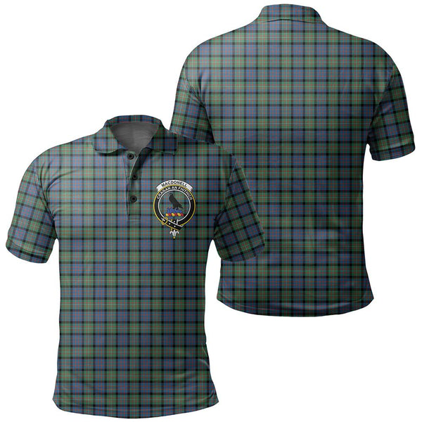 MacDonnell of Glengarry Ancient Tartan Classic Crest Polo Shirt