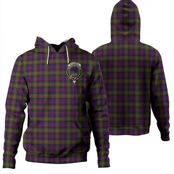 MacDonnell of Glengarry Modern Tartan Classic Crest Hoodie