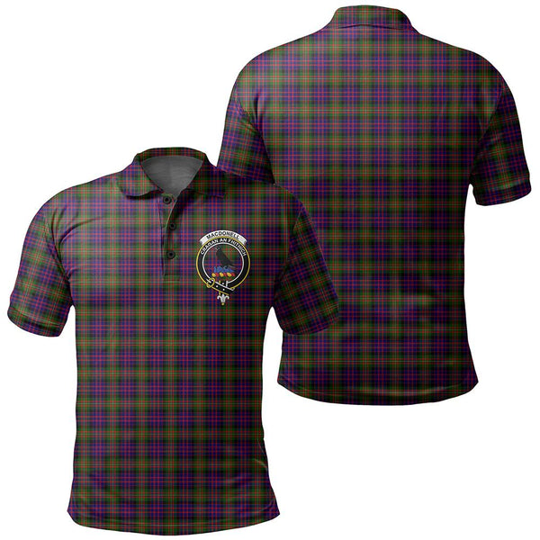 MacDonnell of Glengarry Modern Tartan Classic Crest Polo Shirt