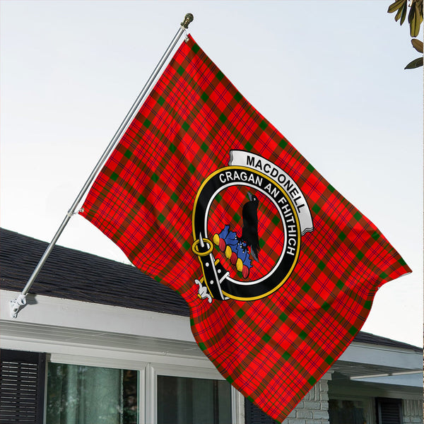 MacDonnell of Keppoch Modern Classic Crest House Flag