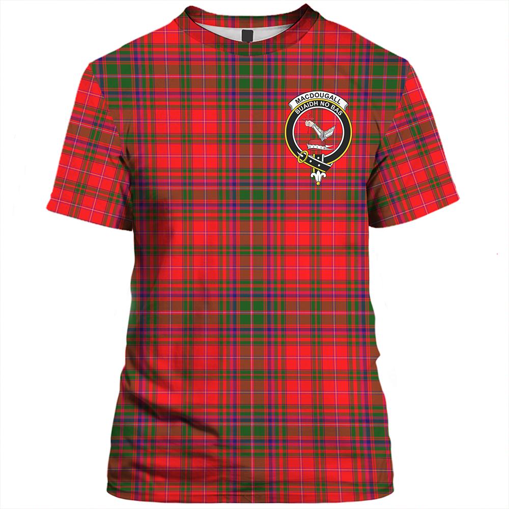 MacDougall Modern Tartan Classic Crest T-Shirt