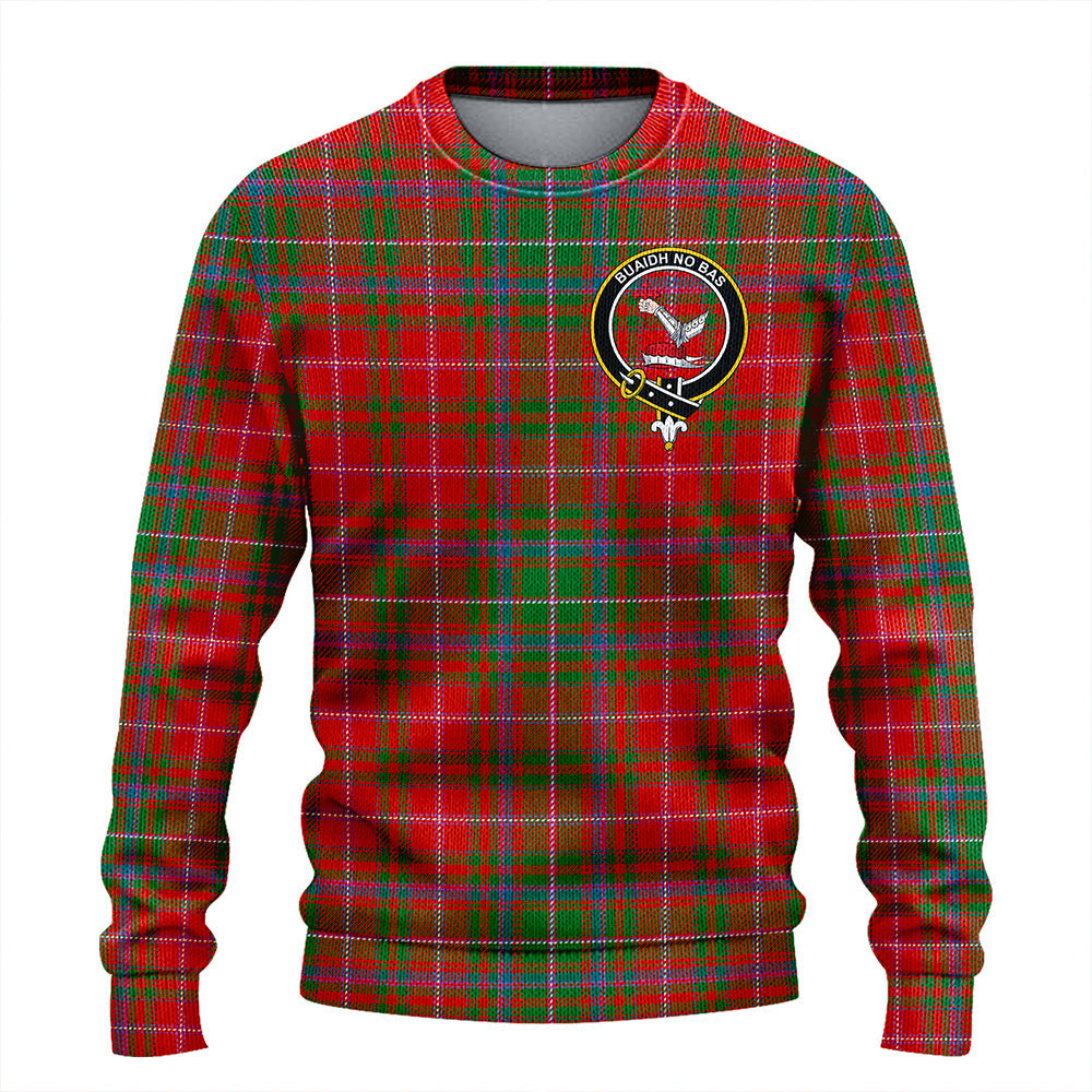 MacDougall Ancient Clan Badge Tartan Knitted Sweater