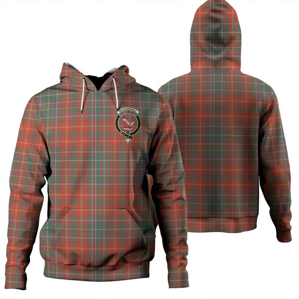 MacDougall Ancient Tartan Classic Crest Hoodie