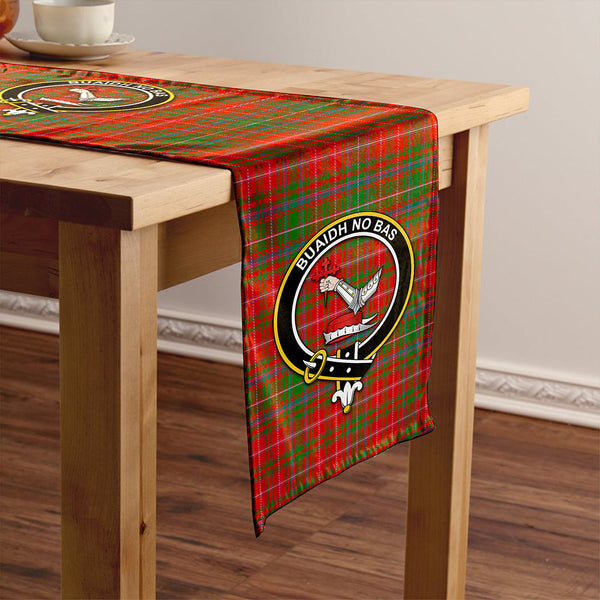 MacDougall Ancient Clan Badge Tartan Table Runner