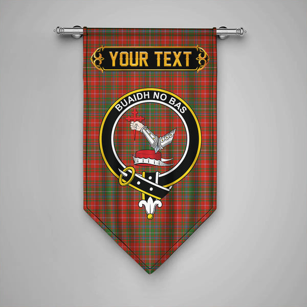 MacDougall Ancient Clan Badge Tartan Gonfalon Personalize