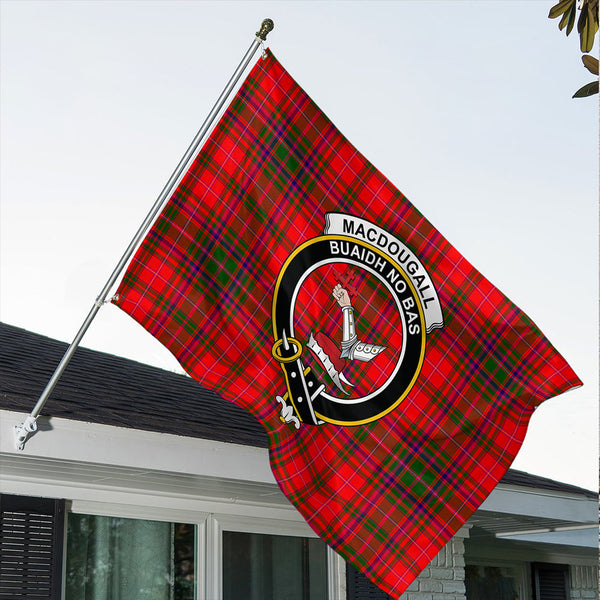 MacDougall Modern Classic Crest House Flag