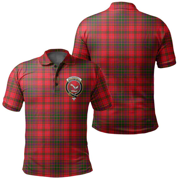 MacDougall Modern Tartan Classic Crest Polo Shirt