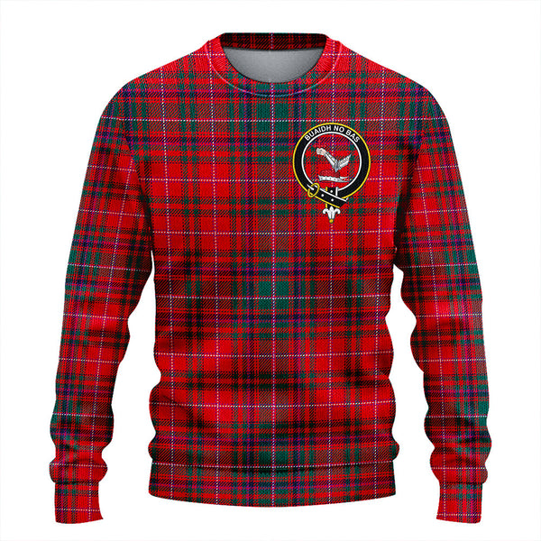 MacDougall Modern Clan Badge Tartan Knitted Sweater