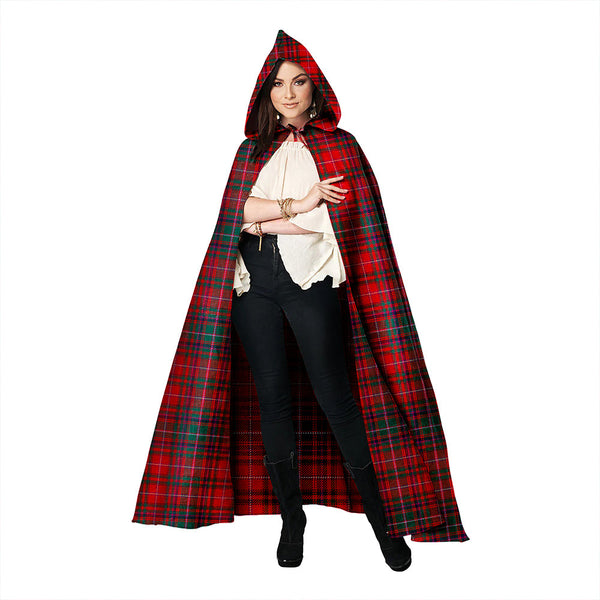 MacDougall Modern Clan Badge Tartan Hooded Cloak