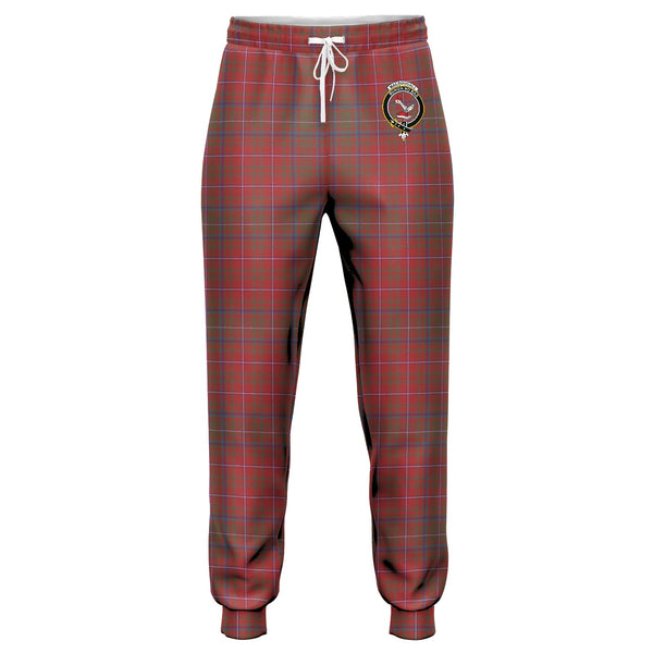 MacDougall Weathered Clan Badge Tartan Jogger Pants