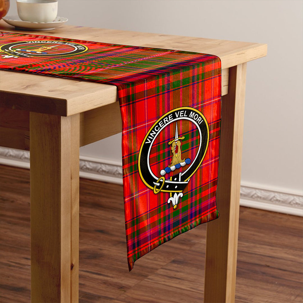 MacDowall Clan Badge Tartan Table Runner