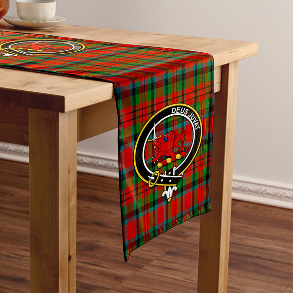 MacDuff Ancient Clan Badge Tartan Table Runner