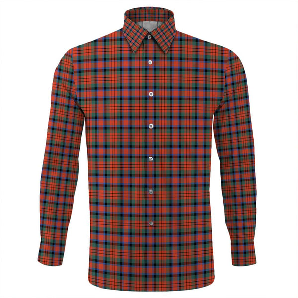 MacDuff Ancient Tartan Classic Long Sleeve Button Shirt