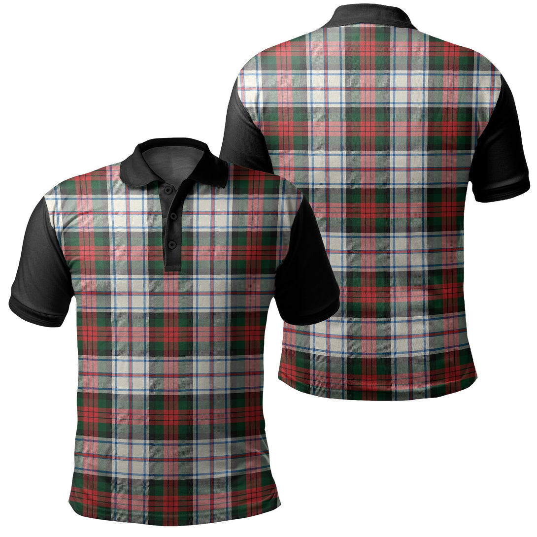 MacDuff Dress Modern Tartan Classic Polo Shirt Black Neck 1 Style