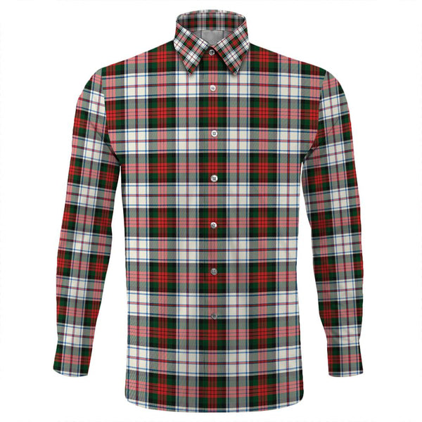 MacDuff Dress Modern Tartan Classic Long Sleeve Button Shirt