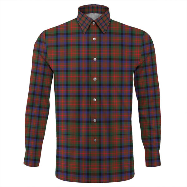 MacDuff Hunting Modern Tartan Classic Long Sleeve Button Shirt