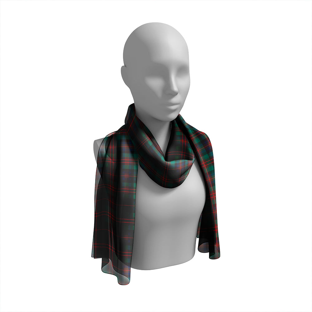 MacDuff Hunting Modern Tartan Classic Silk Habotai Long Scarf