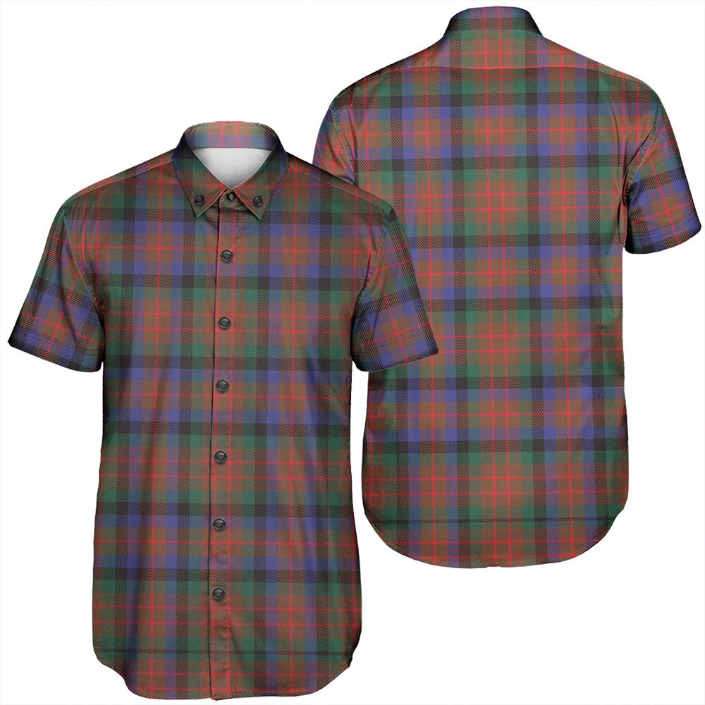 MacDuff Hunting Modern Tartan Classic Short Sleeve Shirt