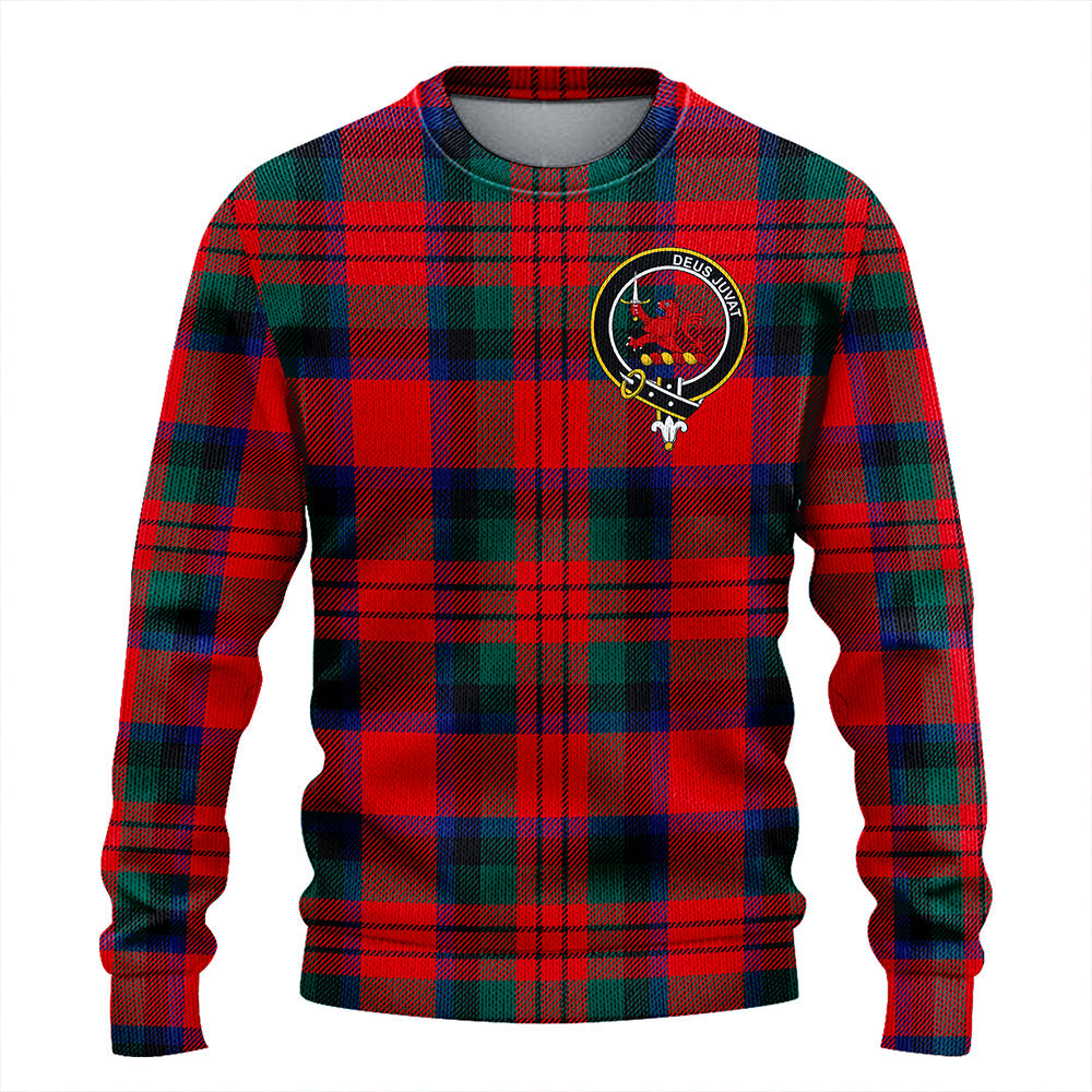 MacDuff Modern Clan Badge Tartan Knitted Sweater