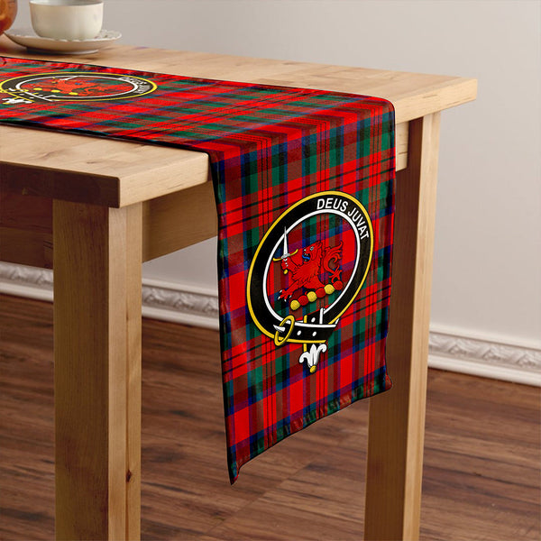 MacDuff Modern Clan Badge Tartan Table Runner