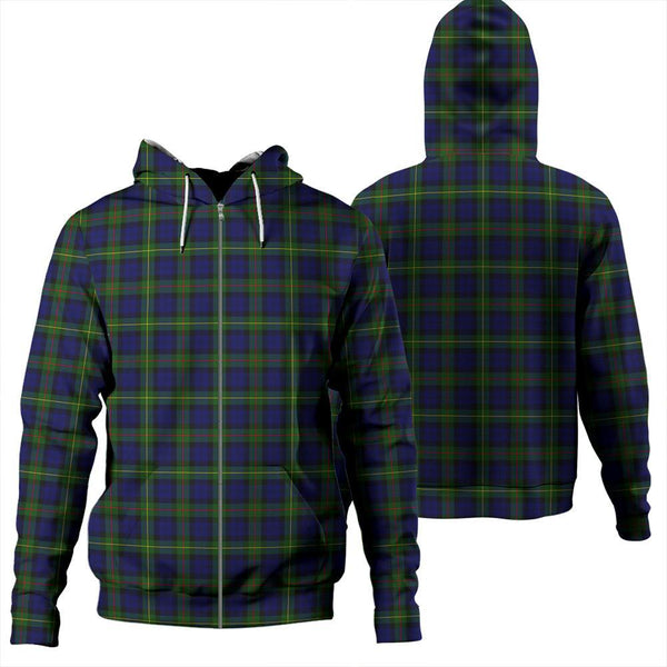 MacEwen Modern Tartan Classic Zipper Hoodie