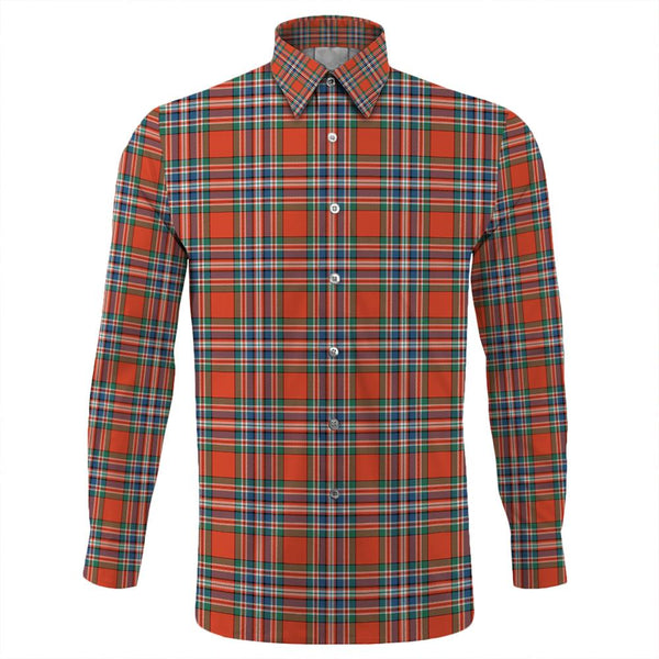 MacFarlane Ancient Tartan Classic Long Sleeve Button Shirt