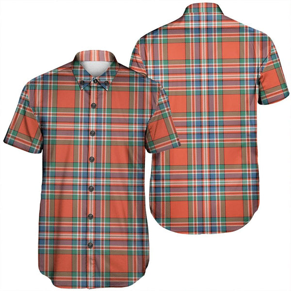 MacFarlane Ancient Tartan Classic Short Sleeve Shirt