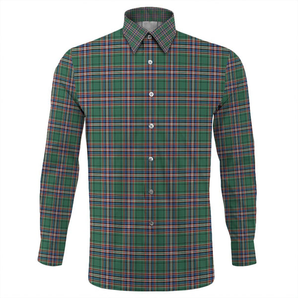 MacFarlane Hunting Ancient Tartan Classic Long Sleeve Button Shirt